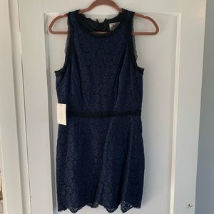 Navy blue dress